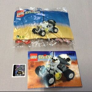 Vintage 1999 LEGO Set 6463 System Space Lunar Rover Factory Sealed Bags No Box